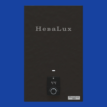 НЕВА Lux 5514 бархат черный колонка газовая (водонагреватель проточный)